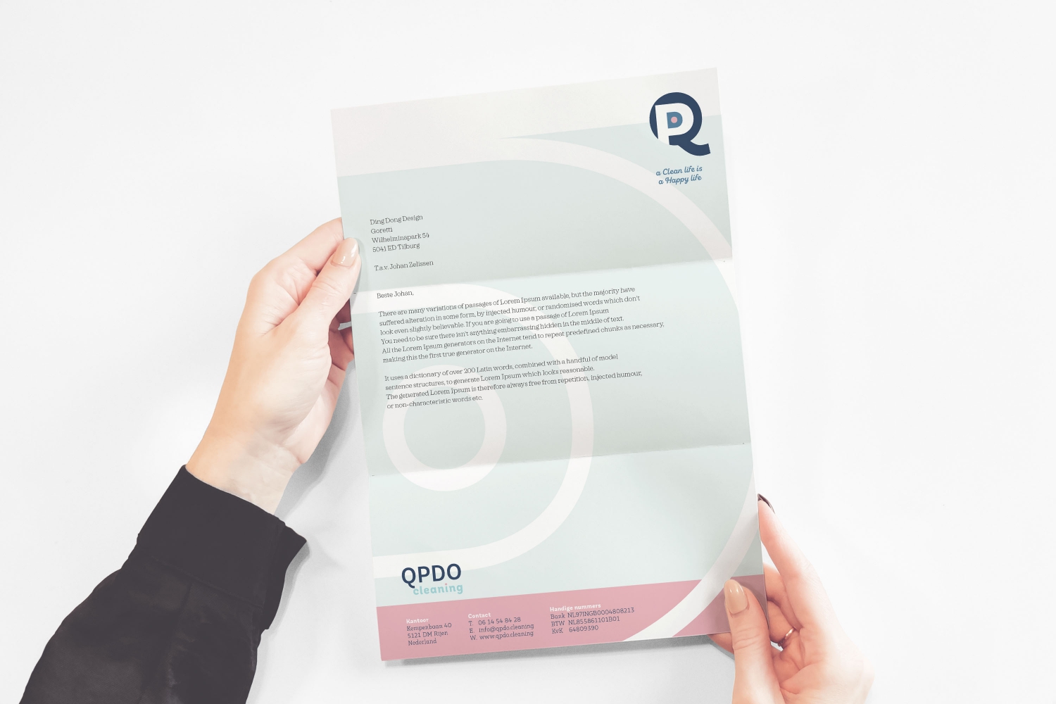 Qpdo briefpapier