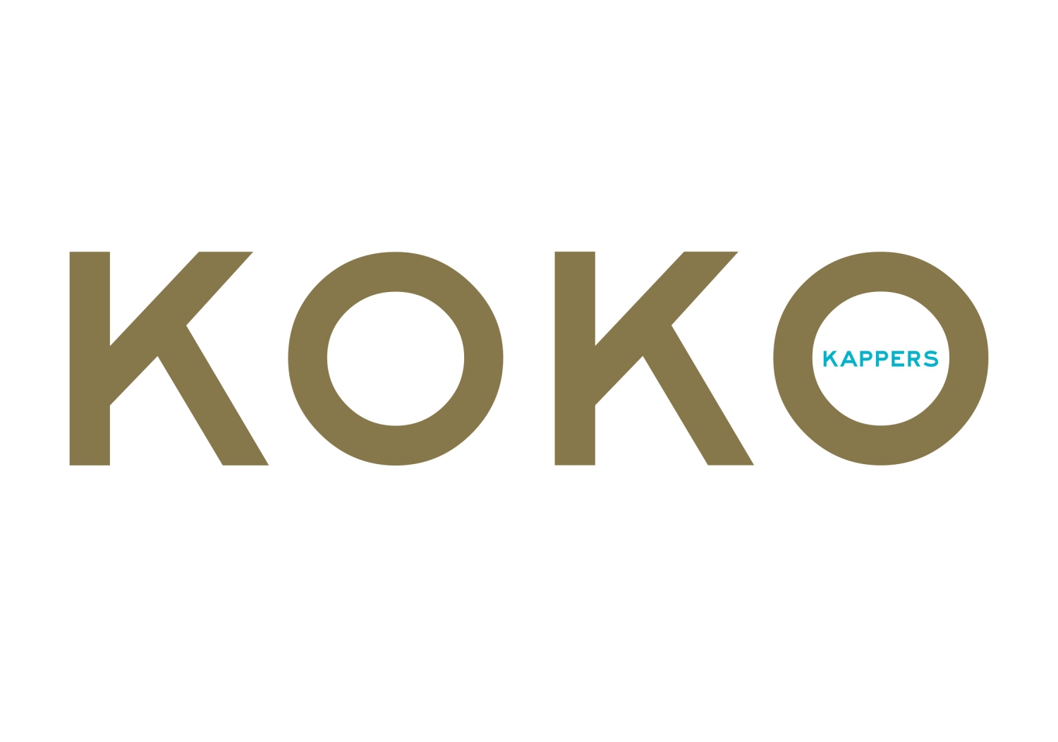 Koko kappers logo ontwerp